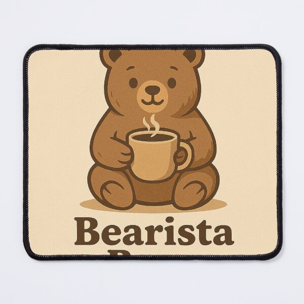Item preview, Bearista Brew – Cozy Coffee Bear Logo designed and sold by Cnaphat.