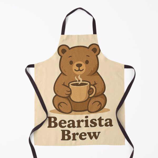 Item preview, Bearista Brew – Cozy Coffee Bear Logo designed and sold by Cnaphat.