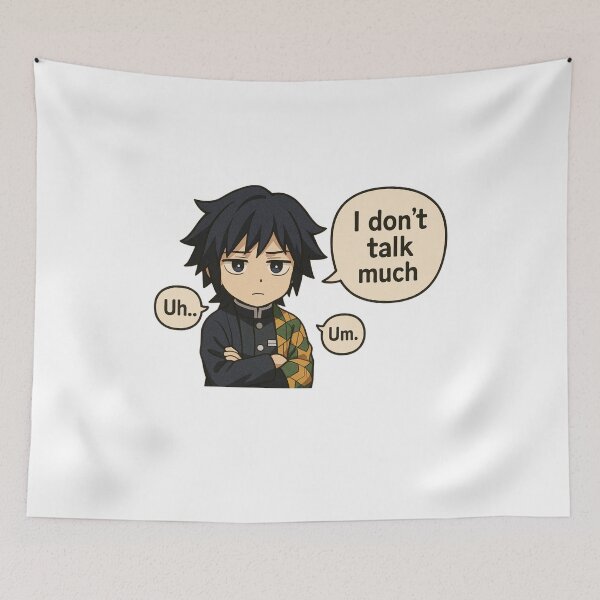 Item preview, "Giyu’s Awkward Moments" designed and sold by ColorSplash123.