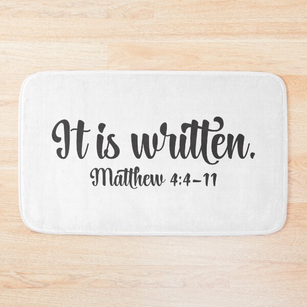 Item preview, It Is Written - Text designed and sold by Vector-Artist.