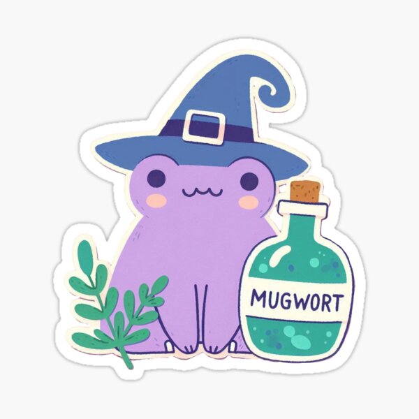 Item preview, Witch Frog and Mugwort designed and sold by FurryFantasy.
