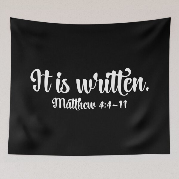 Item preview, It Is Written - Text 2 designed and sold by Vector-Artist.