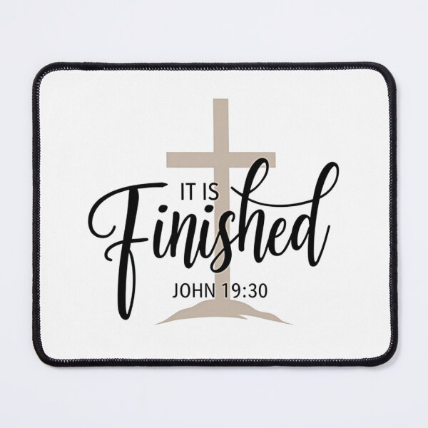 Item preview, It Is Finished - John 19:30 Good Friday Inspirational designed and sold by ebocraft.