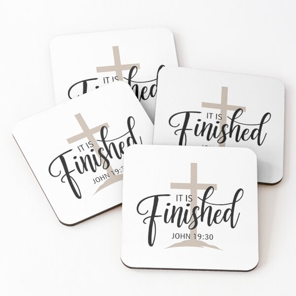 Item preview, It Is Finished - John 19:30 Good Friday Inspirational designed and sold by ebocraft.