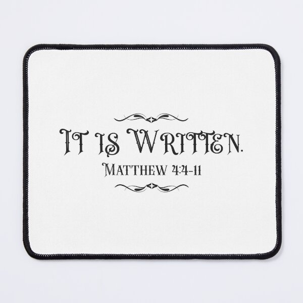 Item preview, It Is Written - Christian's Word of Authority designed and sold by Vector-Artist.