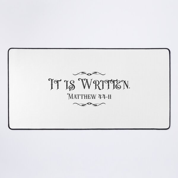 Item preview, It Is Written - Christian's Word of Authority designed and sold by Vector-Artist.