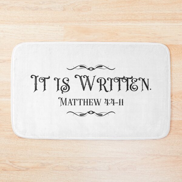 Item preview, It Is Written - Christian's Word of Authority designed and sold by Vector-Artist.