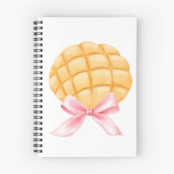 Item preview, Melon Pan with Pink Bow – Coquette Japanese Sweet Bread Watercolor Aesthetic designed and sold by DivinePassion.
