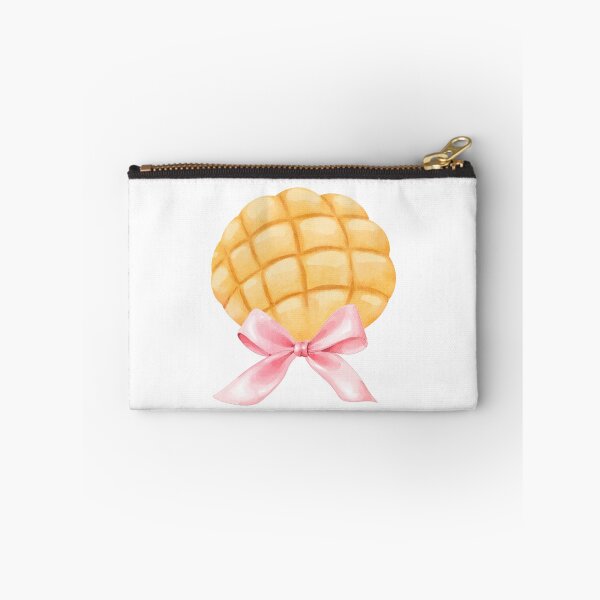 Item preview, Melon Pan with Pink Bow – Coquette Japanese Sweet Bread Watercolor Aesthetic designed and sold by DivinePassion.