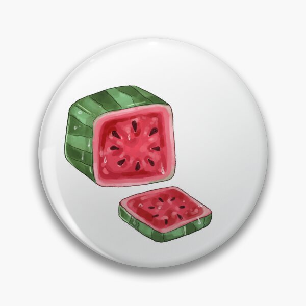 Item preview, Cube watermelon (Minecraft inspired)  designed and sold by superxxl1975.