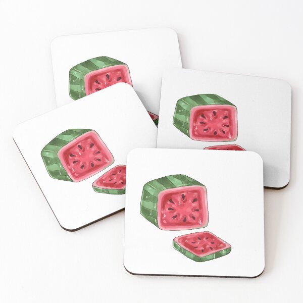 Item preview, Cube watermelon (Minecraft inspired)  designed and sold by superxxl1975.