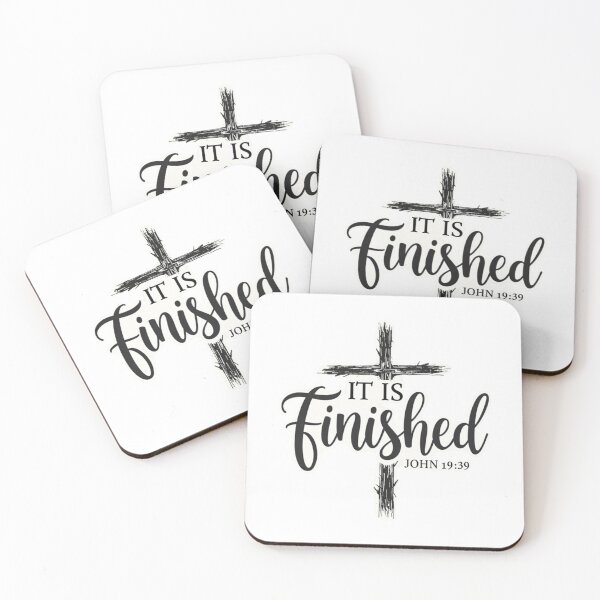 Item preview, John 19:30 Redemption -It Is Finished Good Friday Easter Holiday Final Word designed and sold by ebocraft.