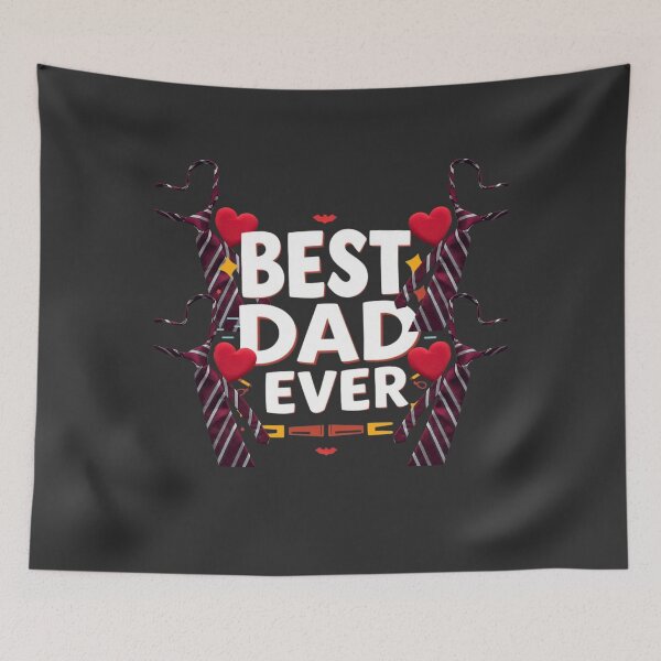 Item preview, BEST DAD EVER | COOL & COMFORTABLE Unisex T-Shirt for Daddy   designed and sold by Mikel-empire.