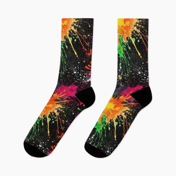 Item preview, Dynamic Abstract Vibrant Splash Art designed and sold by SylvieVibes.