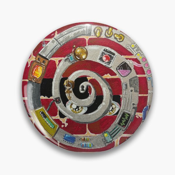 Item preview, War and Peace on a Round Canvas designed and sold by RabbitsOnChalk.