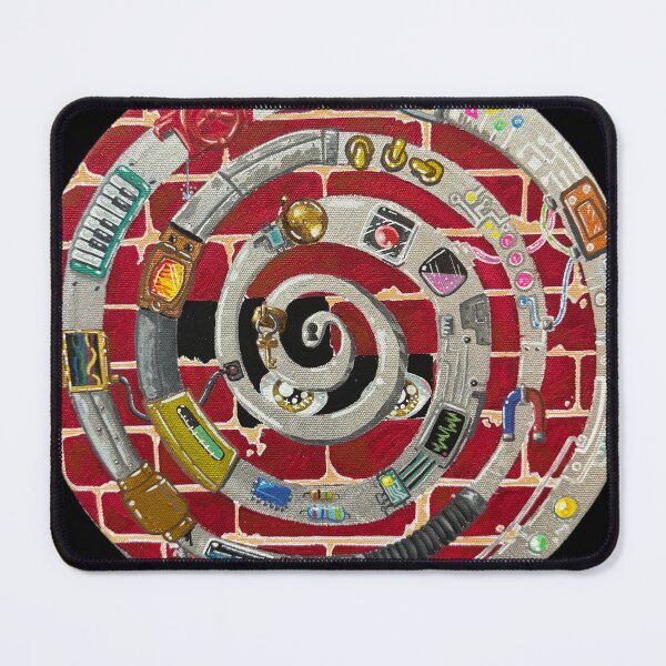 Item preview, War and Peace on a Round Canvas designed and sold by RabbitsOnChalk.