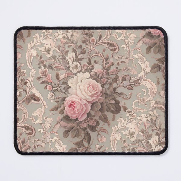 Item preview, Roses, leaves and vines in soft pastels designed and sold by Designbes.