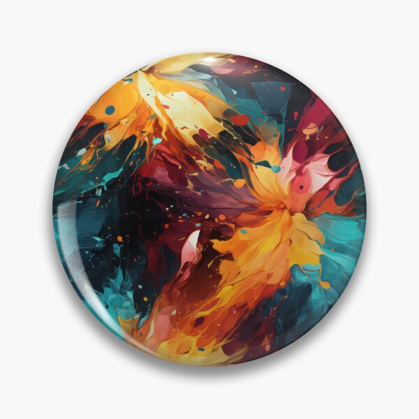Artikelvorschau, Dynamic Abstract Vibrant Splash Art entworfen und verkauft von SylvieVibes.