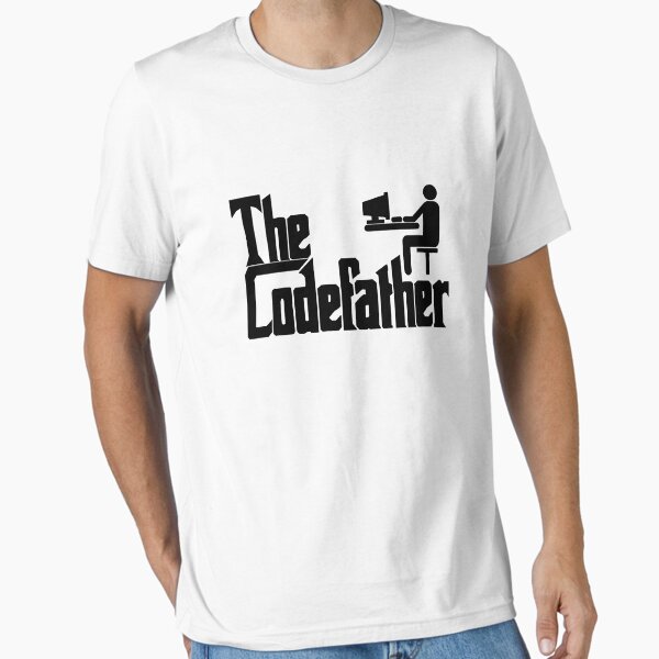 Artikel-Vorschau von The Codefather – Lustiges Programmierer-Parodie-Design, designt und verkauft von elvinsevere.