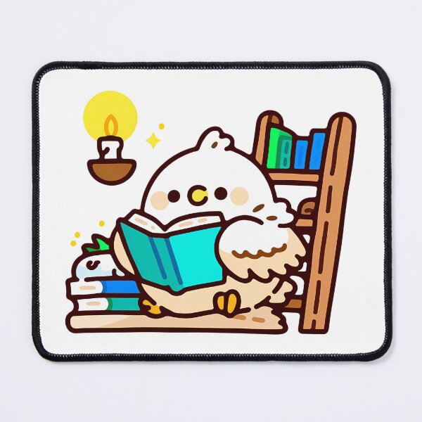 Item preview, A bird who loves to read designed and sold by Elinotes.
