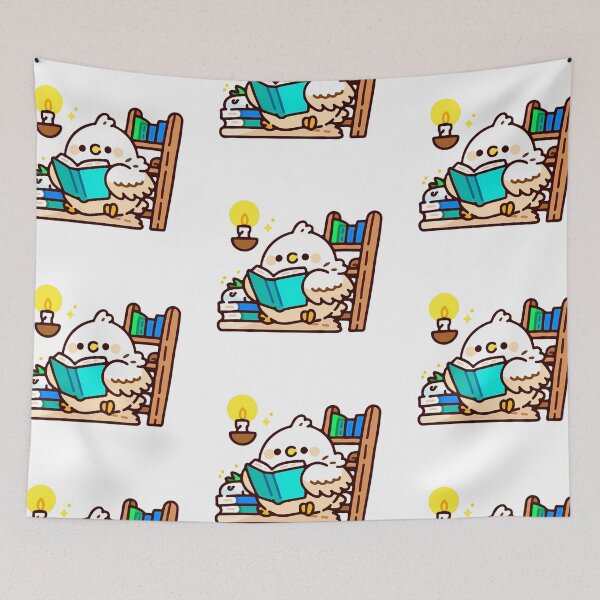 Item preview, A bird who loves to read designed and sold by Elinotes.