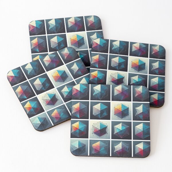 Item preview, Geometric diversity in collage designed and sold by Sigtrix.
