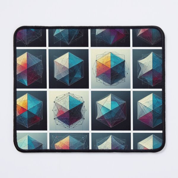 Item preview, Geometric diversity in collage designed and sold by Sigtrix.