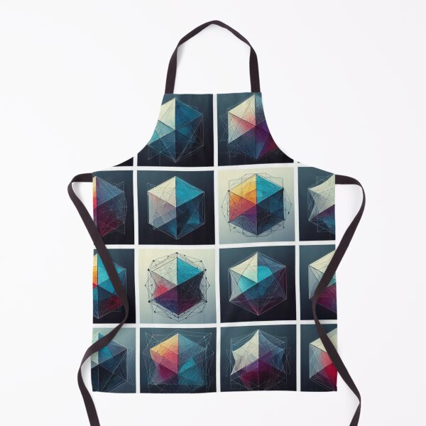 Item preview, Geometric diversity in collage designed and sold by Sigtrix.