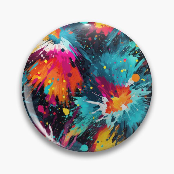 Artikelvorschau, Dynamic Abstract Vibrant Splash Art entworfen und verkauft von SylvieVibes.