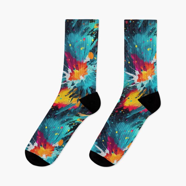 Item preview,  Dynamic Abstract Vibrant Splash Art designed and sold by SylvieVibes.