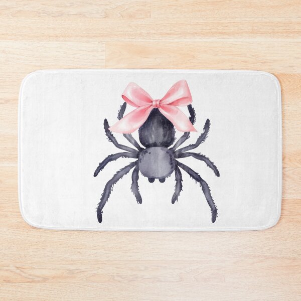 Item preview, Spider with Pink Bow – Cute Coquette Goth Halloween Vibes designed and sold by DivinePassion.