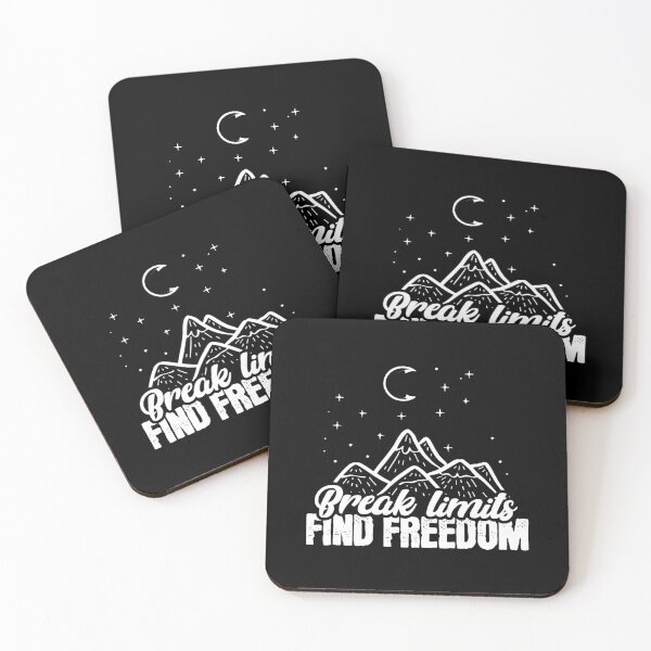 Item preview, Break Limits, Find Freedom – Premium Motivational designed and sold by Lineesh Kumar.