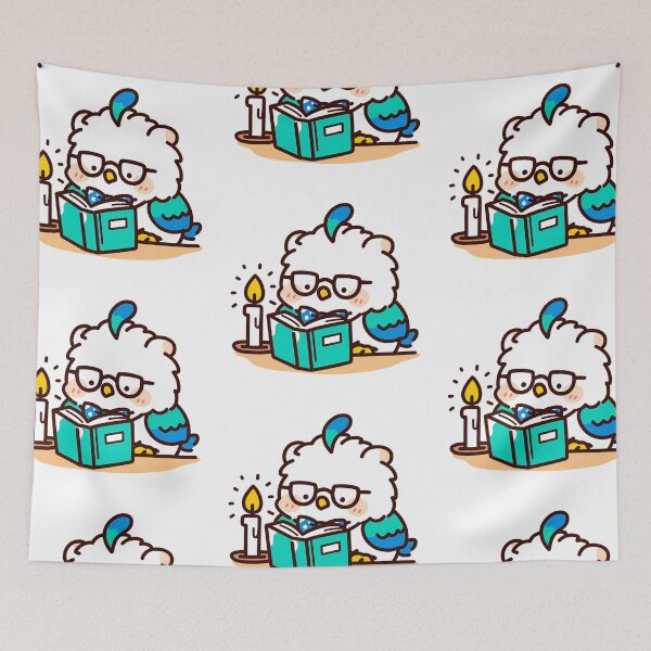 Item preview,  A bird who loves to read designed and sold by Elinotes.