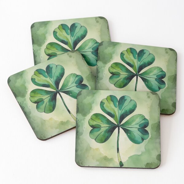 Item preview, Shamrock, Irish Botanical, Lucky Clover, Nature-Inspired Decor, St. Patrick’s Day Gift, Green Leaf  designed and sold by NatashaSokolova.
