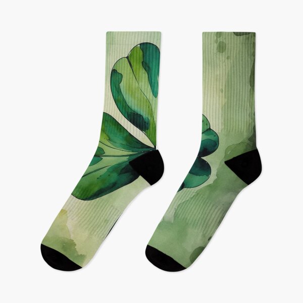 Item preview, Shamrock, Irish Botanical, Lucky Clover, Nature-Inspired Decor, St. Patrick’s Day Gift, Green Leaf  designed and sold by NatashaSokolova.