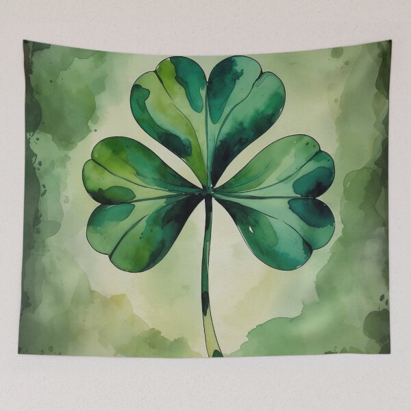 Item preview, Shamrock, Irish Botanical, Lucky Clover, Nature-Inspired Decor, St. Patrick’s Day Gift, Green Leaf  designed and sold by NatashaSokolova.