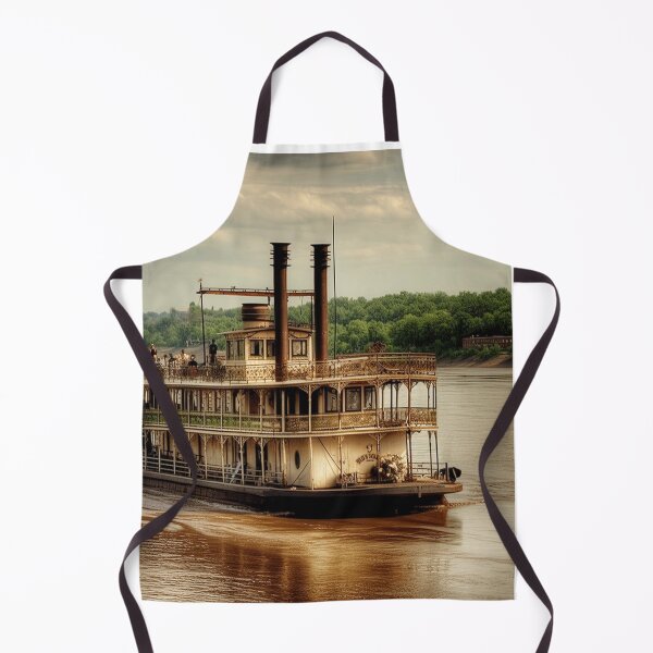 Item preview, Steamboat Mississippi River paddle steamer Mark  riverboat designed and sold by JanChryzostom.
