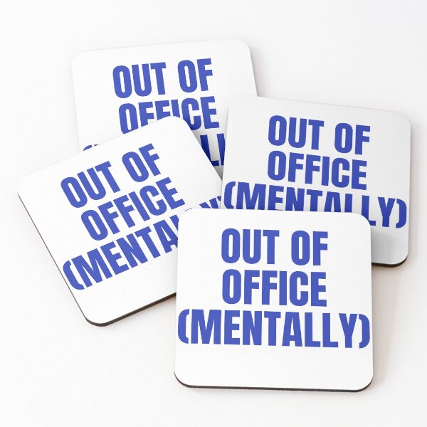 Item preview, Out of Office (Mentally) designed and sold by eunicecreative.