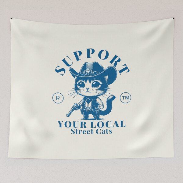 Item preview, Support Your Local Cats designed and sold by Peerless-Prime.