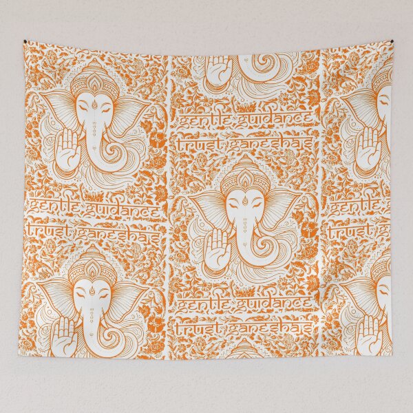 Item preview, Trust In Ganesha’s Gentle Guidance Spiritual Elephant Blessing designed and sold by SplashTastic.