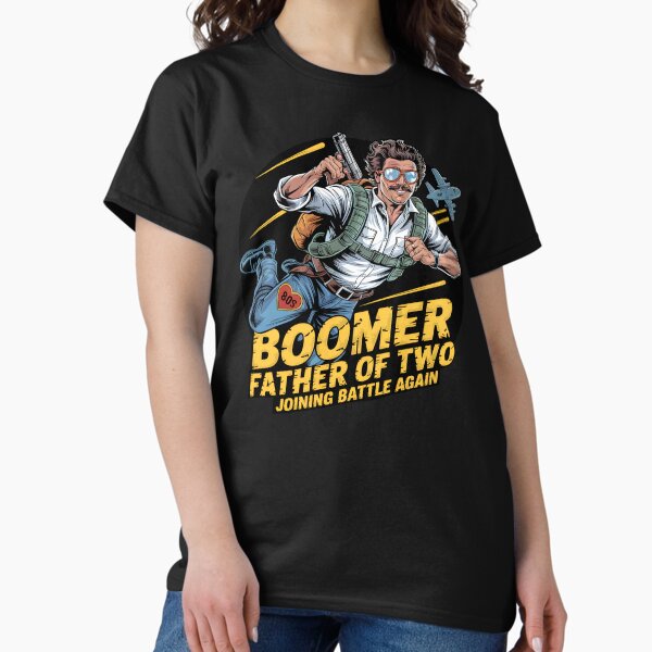 Item preview, Boomer Father of Two – Joining Battle Again designed and sold by Leshy-Design.