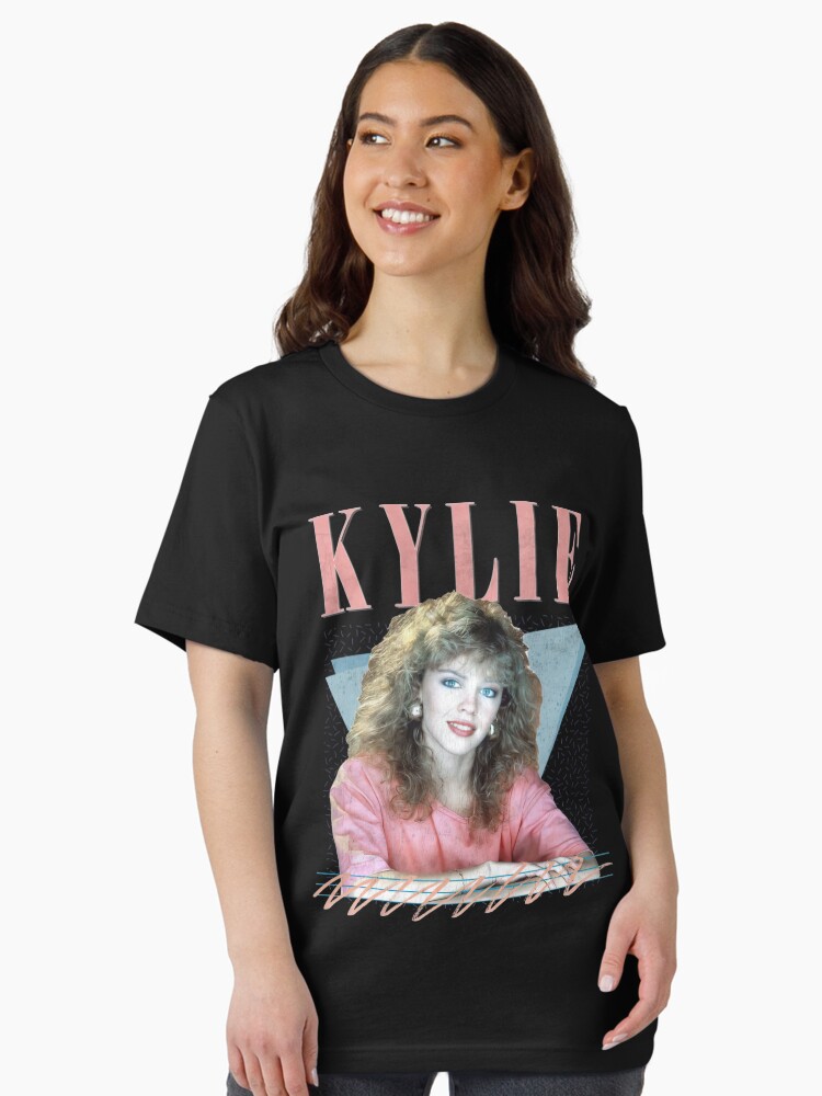 Thumbnail 1 of 7, Essential T-Shirt, Kylie 80s Retro Fan designed and sold by norahwg64p.