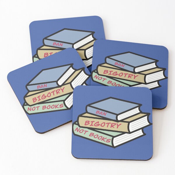 Item preview, Ban Bigotry Not Books designed and sold by SleepyCadyCat.