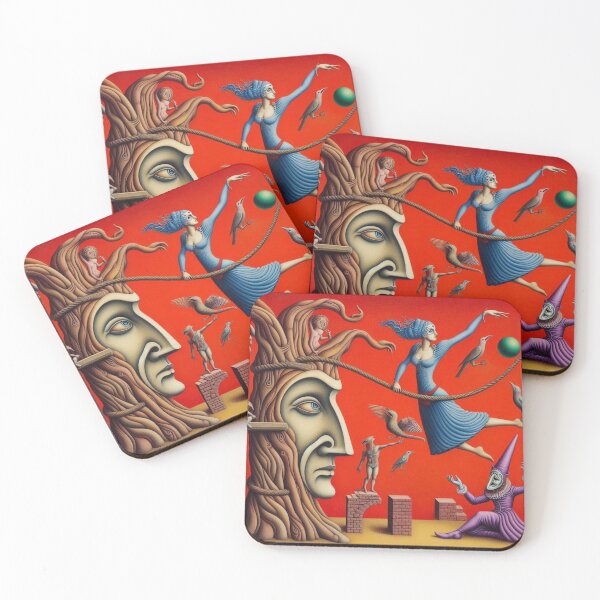 Item preview, Surreal dream world with figures designed and sold by Sigtrix.