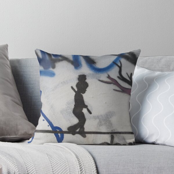 Item preview, Tiny Tightrope Walker Graffiti designed and sold by adayinthesky.