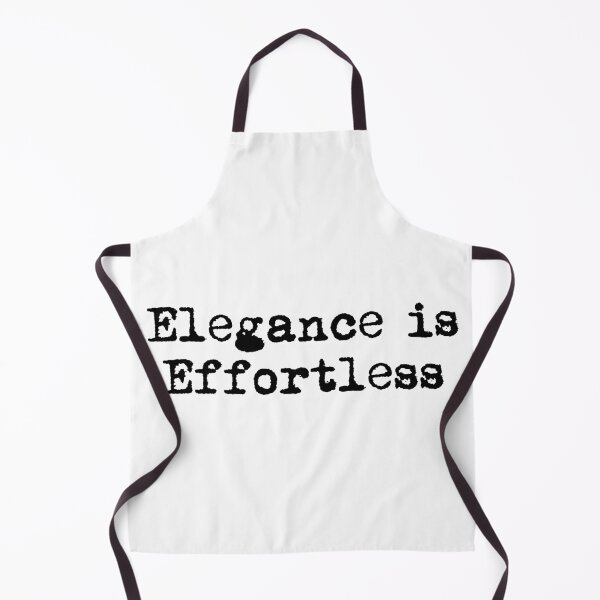 Item preview, Elegance is Effortless designed and sold by Ninjacatoff.