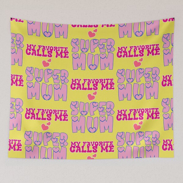 Item preview, My favorite calls me super mum designed and sold by Mauswohn.