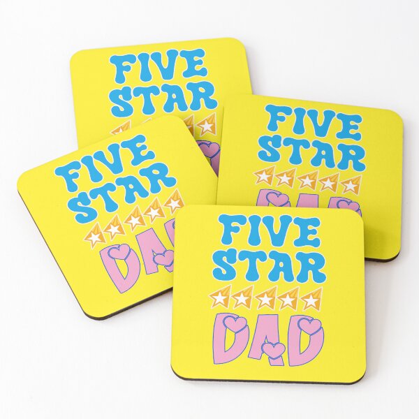 Item preview, cool Five Star Dad designed and sold by Mauswohn.