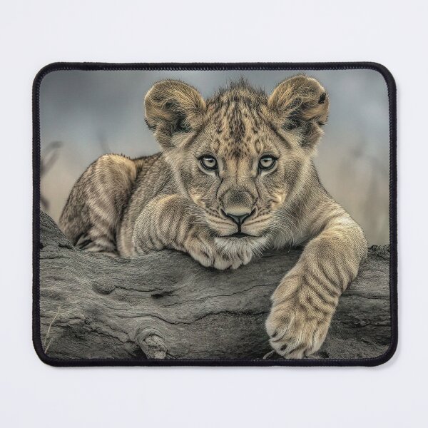Item preview, Fully Focussed Lion Cub designed and sold by Brian Tarr.