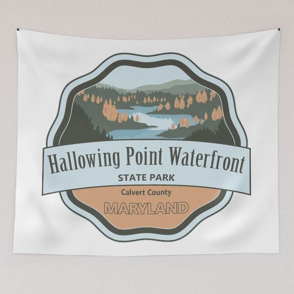 Item preview, Hallowing Point Waterfront Park Calvert County, Maryland designed and sold by Wanderful-roads.